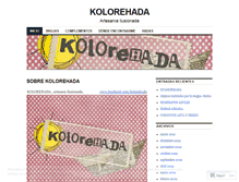 Tablet Screenshot of kolorehada.wordpress.com