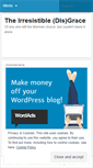 Mobile Screenshot of irresistibledisgrace.wordpress.com