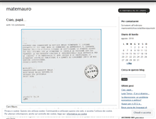 Tablet Screenshot of matemauro.wordpress.com