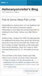 Mobile Screenshot of hellscanyonvisitor.wordpress.com