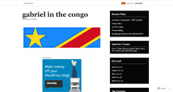 Desktop Screenshot of congogabriel.wordpress.com