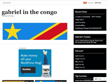 Tablet Screenshot of congogabriel.wordpress.com