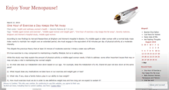 Desktop Screenshot of menopausemama.wordpress.com