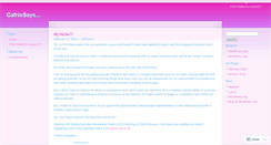 Desktop Screenshot of cafrinsays.wordpress.com