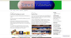 Desktop Screenshot of newsvitamin.wordpress.com