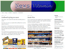 Tablet Screenshot of newsvitamin.wordpress.com