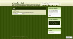 Desktop Screenshot of 2moobs1gut.wordpress.com