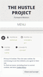 Mobile Screenshot of hustleproject.wordpress.com