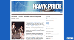 Desktop Screenshot of lisdhawkpride.wordpress.com