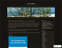 Tablet Screenshot of cyberscribbles.wordpress.com