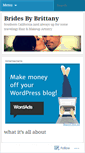 Mobile Screenshot of bridesbybrittany.wordpress.com