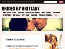 Tablet Screenshot of bridesbybrittany.wordpress.com