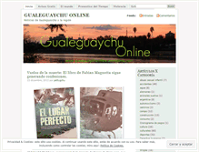 Tablet Screenshot of gualeguaychuonline.wordpress.com