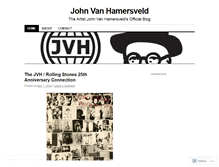 Tablet Screenshot of johnvanhamersveld.wordpress.com