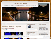 Tablet Screenshot of griper.wordpress.com