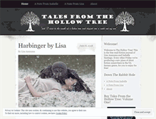 Tablet Screenshot of hollowtreetales.wordpress.com