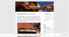 Desktop Screenshot of nylonlive.wordpress.com