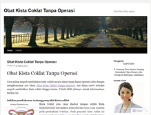 Tablet Screenshot of obatkistacoklattanpaoperasisite.wordpress.com