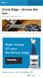 Mobile Screenshot of circleedgeband.wordpress.com