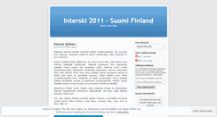 Desktop Screenshot of interski.wordpress.com