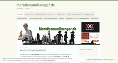 Desktop Screenshot of marathonundlaenger.wordpress.com