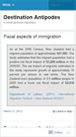 Mobile Screenshot of destinationantipodes.wordpress.com