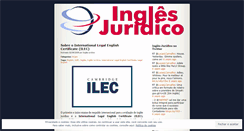 Desktop Screenshot of inglesjuridico.wordpress.com