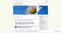 Desktop Screenshot of lamarguerite.wordpress.com