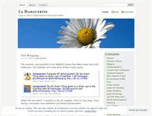 Tablet Screenshot of lamarguerite.wordpress.com