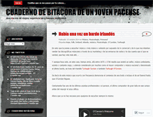 Tablet Screenshot of cuadernobitacora.wordpress.com