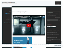 Tablet Screenshot of electrodancegto.wordpress.com