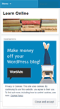 Mobile Screenshot of learnonline.wordpress.com