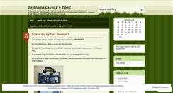 Desktop Screenshot of bomanskassar.wordpress.com