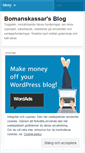 Mobile Screenshot of bomanskassar.wordpress.com