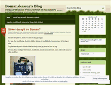 Tablet Screenshot of bomanskassar.wordpress.com