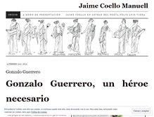 Tablet Screenshot of jaimecoellomanuell.wordpress.com