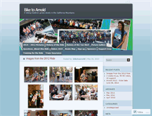 Tablet Screenshot of biketoarnold.wordpress.com