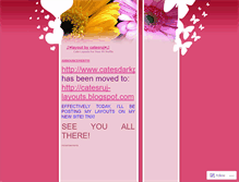 Tablet Screenshot of catesdarkprinzez.wordpress.com