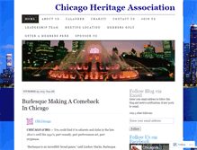 Tablet Screenshot of chicagoclub.wordpress.com