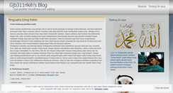 Desktop Screenshot of gjb311rikih.wordpress.com
