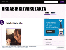 Tablet Screenshot of ordabirkizvaruzakta.wordpress.com