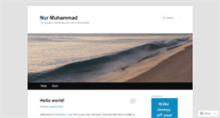Desktop Screenshot of buletinnurmuhammad.wordpress.com