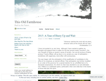 Tablet Screenshot of pagefarmhouse.wordpress.com