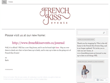 Tablet Screenshot of frenchkisseventsblog.wordpress.com