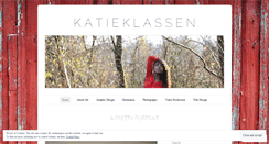 Desktop Screenshot of katieklassen.wordpress.com