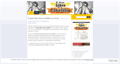 Desktop Screenshot of lacinefilia.wordpress.com