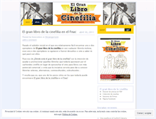 Tablet Screenshot of lacinefilia.wordpress.com