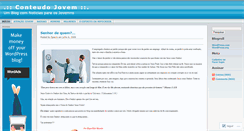 Desktop Screenshot of conteudojovem.wordpress.com