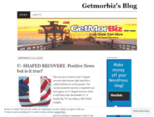 Tablet Screenshot of getmorbiz.wordpress.com