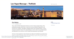 Desktop Screenshot of lasvegasmassage1.wordpress.com